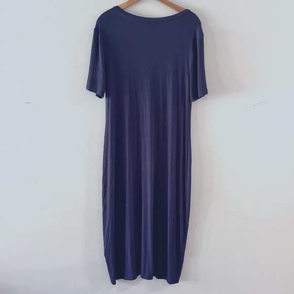 Universal Standard Deep Blue Midi Dress - Picture 2 of 6